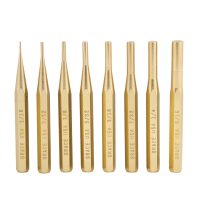 Grace USA – Gun Care Brass Pin Punch Set – PS8 – Gunsmithing – Brass Punches – 8 piece – Gunsmith Tools & Accessories