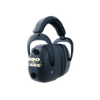 Pro Ears Electronic Hearing Protection Pro Mag Gold Hunting & Shooting Wireless Safety Earmuffs – Black