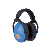 Pro Ears Passive Hearing Protection ReVO Lightweight, Comfortable Safety Earmuffs for Children, Ladies and Smaller Heads – Blue Diamond Plate