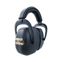 Pro Ears Passive Hearing Protection Ultra Pro 30 NRR Lightweight, Comfortable Safety Earmuffs – Black