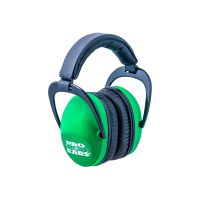 Pro Ears Passive Hearing Protection Ultra Sleek Contoured, Lightweight, Comfortable Safety Earmuffs – Neon Green