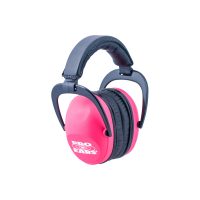 Pro Ears Passive Hearing Protection Ultra Sleek Contoured, Lightweight, Comfortable Safety Earmuffs – Pink