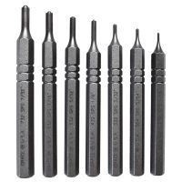 Grace USA – SHORT Roll Steel Spring Punch Set – SRS7 – Gunsmithing – Steel Punches – 7 piece -Gunsmith Tools & Accessories
