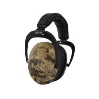 Pro Ears Passive Hearing Protection Ultra Sleek Contoured, Lightweight, Comfortable Safety Earmuffs – Kryptek Highlander Camo