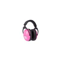 Pro Ears Passive Hearing Protection ReVO Lightweight, Comfortable Safety Earmuffs for Children, Ladies and Smaller Heads – Neon Pink